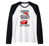 Ugly Christmas Funny White Elephant Gift Subpar Gift Giver Raglan Baseball Tee