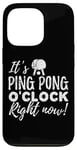 Coque pour iPhone 13 Pro C'est l'heure du ping-pong ! Funny Table Tennis