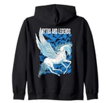 Myths And Legends Greece Pegasus Zip Hoodie