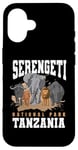 iPhone 16 Serengeti National Park Tanzania Safari Animals Big 5 Africa Case