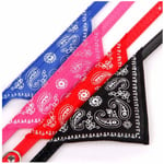 Halsband bandana snusnäsduk scarfs hund katt Rosa