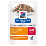 Hill’s Prescription Diet c/d Multicare Stress Urinary Care Chicken - Ekonomipack: 48 x 85 g