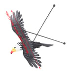 Bald Eagle Garden Ornament Weather Resistant Iron Flying Eagle Garden Sculpture