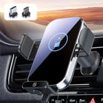 Wireless Car Charger for All Smartphones, Auto-Clamping 15W Qi Fast Charging Wireless Car Charger, Air Vent Car Phone Mount for iPhone15/14/13/12/11 etc