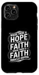 iPhone 11 Pro Where there is hope there is faith christian black women Case