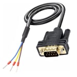 Connecteur Db9 Rs232 - Câble De Port Série Db9 - Adaptateurs Sans Soudure - Port Com 9 Broches - Câble De Remplacement Adaptateur Usb Transfert De Données 235 (Mâle)[L396]