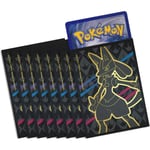 Pokémon plastfickor för enskilda Pokémonkort (65 fickor) - Lucario Motiv