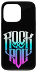 Coque pour iPhone 13 Pro I Love Rock & Roll Tee, Rock and Roll Fashion Graphic Design