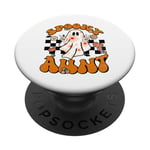 Spooky Aunt Groovy Assorti Famille Halloween Cute Boo PopSockets PopGrip Interchangeable