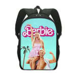 Sac d'école princesse Barbie, sac à dos confortable en polyester, sac d'ordinateur de grande capacité de style coréen SHB16938