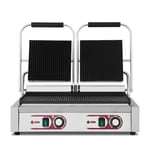 Commercial Double PG 814B Electric Toaster Grill Heavy Duty Stainless Steel