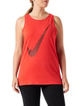 Nike DJ1742 W NK DF TANK ICON CLASH Vest women's chile red/black M