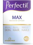 Perfectil Max Tablets for Skin Hair Nails - 84 Count Dual Pack Nutritional Suppo