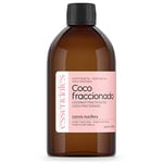 Essenciales - Huile végétale de Noix de coco (Cocos nucifera) BIO, 500 ml | 100% Pure et Naturel - 1ère Pression à froid - Certifiée Biologique et Écologique