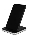 Vivanco Trådlös Laddare Wireless Fast Charger Stand 10W Svart