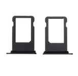 Tiroir Carte Sim Apple Iphone 7 Plus Noir Support Interne Nano