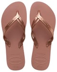 Havaianas Élégance, tongs pour femme, Crocus Rose, 39/40 EU