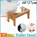 BATHROOM/TOILET SQUATTY STEP STOOL POTTY SQUAT AID FOR CONSTIPATION PILES RELIEF