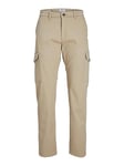 JACK & JONES JPSTOLLIE JJBOWIE Cargo Noos Pantalon, Vaisselle, 33W / 30L Homme