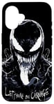 Coque pour iPhone 16 Marvel Venom : Let There Be Carnage Eddie Brock Black