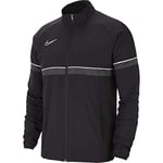 Nike Veste de Football de Survêtement Tissée pour Grand Enfants, Taille XS, Noir/Blanc/Anthracite/Blanc