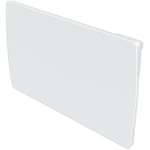 Carrera radiateur a inertie Ceramique Verre Blanc LCD 1500W - Blanc