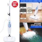 12-in-1 Hot Steam Mop Cleaner Upright & Handheld Hard Floor Carpet Steamer 5000W