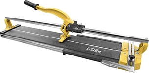 Güde GHF 800 Professional Hand Tile Cutter (Ball Bearing Slide Guide, Hardened Cutting Wheel Made of Tungsten Carbide - No Sharpening Necessary, Sturdy Aluminium Base Plate, for Tiles up to 800 x 12