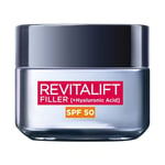 L'Oréal Paris Revitalift Filler Filling Anti-Age Day Cream SPF50, 50 ml