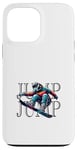 Coque pour iPhone 13 Pro Max Snowboard freestyle freeride sports d'hiver en poudreuse