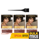 L'Oreal Paris Excellence Universal Nudes Natural Hair Color All Colors 3-Pack