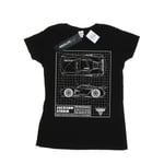 Disney - T-Shirt Cars Jackson Storm Blueprint - Femme