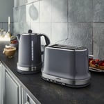 Tower Belle Grey T10049GRP  & T20043GRP  2-Slice Toaster & 1.5L Kettle  SET -