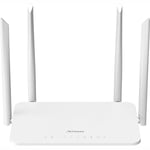 Strong 1200S trådløs Gigabit WiFi Router - Dualband - Hvid