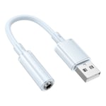 Borofone Externt ljudkort USB till 3,5mm