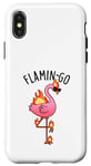 iPhone X/XS Flamin-go Funny Flamingo Pun Case