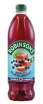 Robinsons Fruit Squash - Low Calorie - Double Strength - Apple and Blackcurrant 1.75 Litre - 6 Count