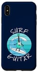 Coque pour iPhone XS Max Surf Guitar Guitariste électrique Surfeur Vacances d'été