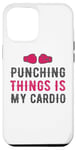 Coque pour iPhone 14 Pro Max Punching Things Is My Cardio Martial Arts