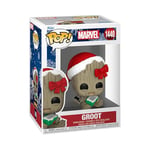 Funko Pop! Marvel: Holiday - Groot - Marvel Comics - Figurine en Vinyle à Collectionner - Idée de Cadeau - Produits Officiels - Jouets pour Les Enfants et Adultes - Comic Books Fans