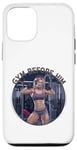 Coque pour iPhone 12/12 Pro Gym Before Him pour une femme sportive