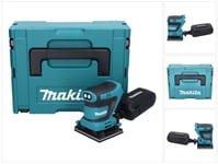 Epäkeskohiomakone Makita DBO 480 ZJ 18 V 112 x 102 mm + Makpac - ilman akkua, ilman laturia