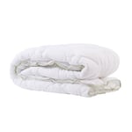 MASTERJERO | Couette 140x200 300GSM | Couverture en Aloe Vera Hypoallergénique | Lavable en Machine Duvet pour 1 Personne | Edredon 4 Saisons Blanc | Qualité certifiée Oeko-Tex Standard 100