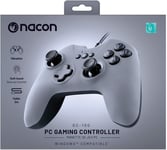 Manette De Jeu Pc (Gris) - Accessoires De Jeux Vidéo (Manette De Jeu, Pc, Analogique, Dos, D-Pad, Mode, Démarrer, Avec Fil, Usb)