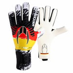 HO Soccer Pro Evolution Squadra Negative Germany Gants de Gardien de But Unisexe pour Enfant Rouge/Jaune/Noir Taille 5