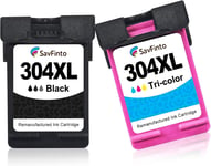 304XL Cartouches d'encre Remanufactur¿¿ES pour HP 304 XL Compatible avec HP Envy 5010 5020 5030 5032 Deskjet 2620 2622 2630 2632 2633 2634 3720 3730 3733 3735 3750 3760 3762 3764