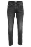 Only & Sons Men's Onsloom Black Washed Dcc 0447 Noos Slim Jeans, Black (Black Denim Black Denim), 28W 32L UK