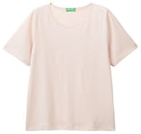 United Colors of Benetton Women's 31vkd104k t-Shirt, Pink, XXS