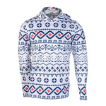 Puma Hettegenser Micro Fair Isle Hvit M