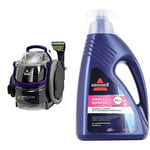 BISSELL SpotClean Pet Pro | Most Powerful Spot Cleaner, 15588 & Wash & Refresh Febreze Carpet Shampoo | Blossom & Breeze Scent With Febreze | For Use With All Leading Upright Carpet Cleaners | 1078N